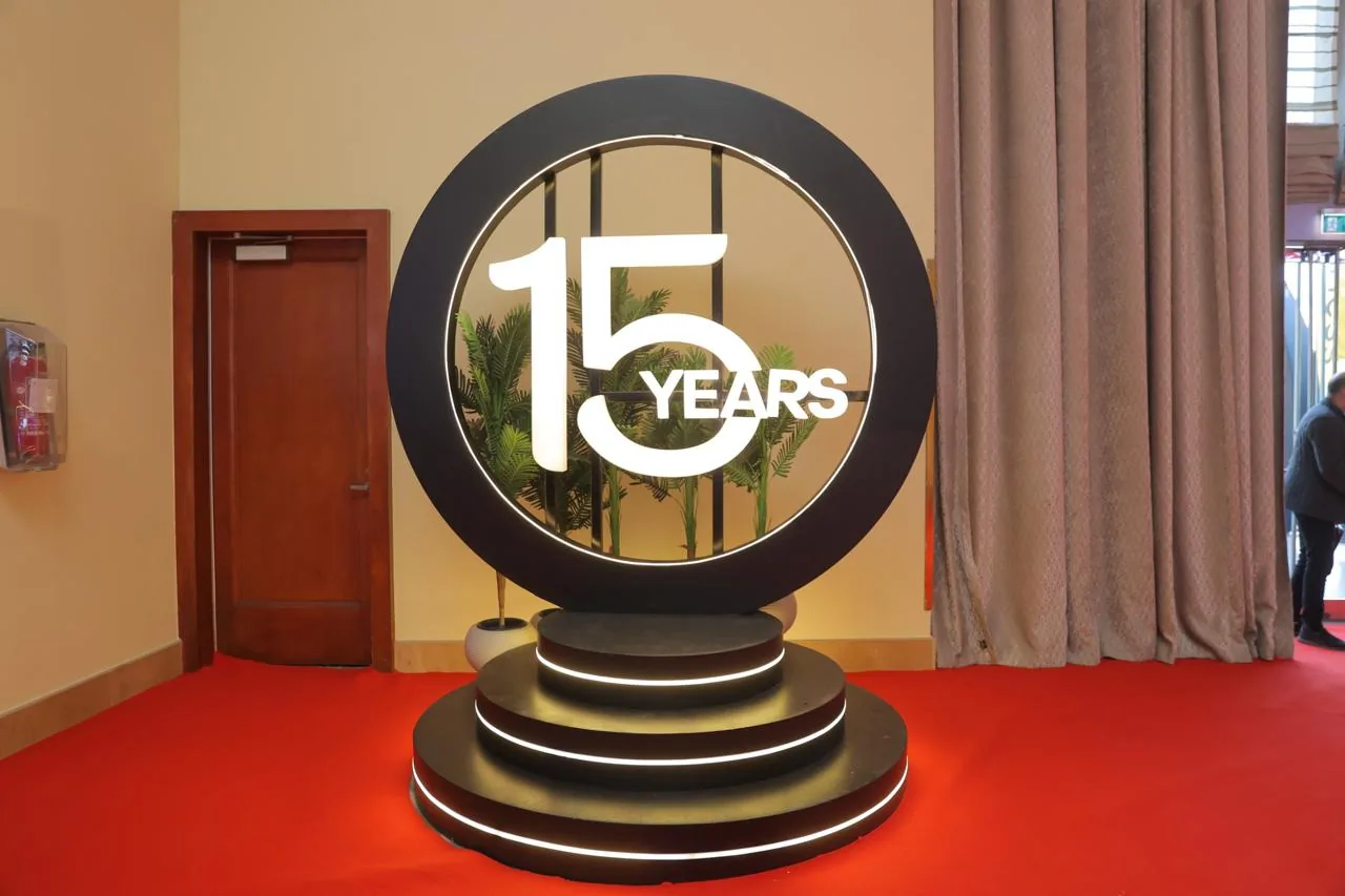 Smart Vision 15-year milestone installation from 2025
